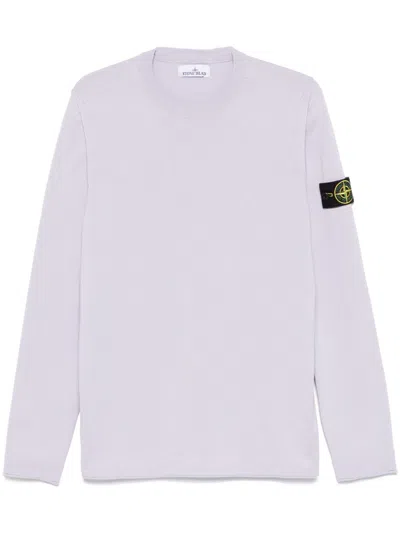 STONE ISLAND STONE ISLAND SWEATSHIRT WITH COMPASS APPLICATION