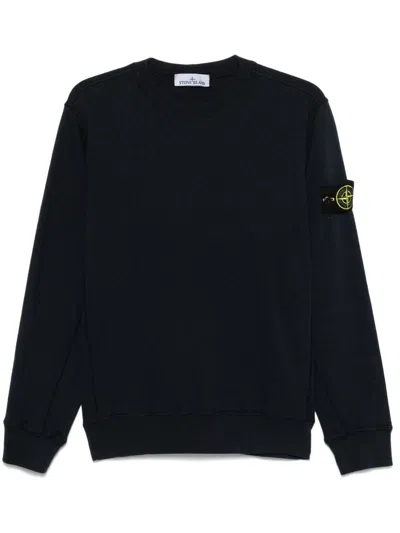 STONE ISLAND STONE ISLAND SWEATSHIRT WITH COMPASS APPLICATION