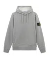 Stone Island Sweatshirt With Drawstring Hood And Pockets In Gray