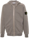 Stone Island Gray Patch Hoodie