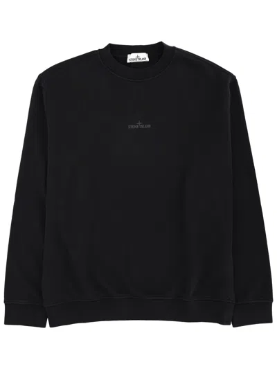 STONE ISLAND SWEATSHIRT WITH LOGO