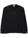 Stone Island Crew Neck Long Sleeve Ribbed Sweater In Multi