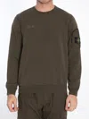 Stone Island Sweatshirt With Pocket In Militare