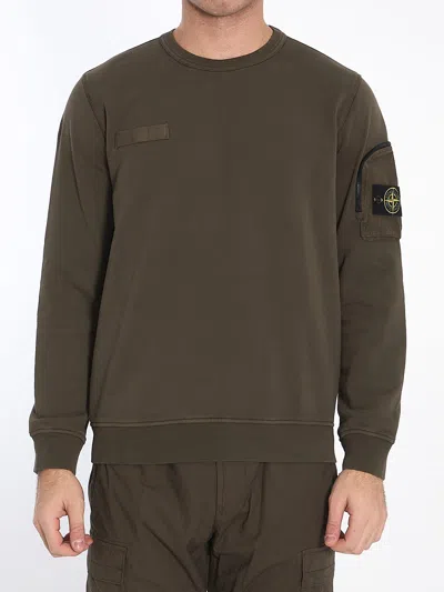 STONE ISLAND SWEATSHIRT WITH POCKET