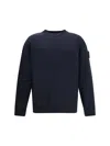 Stone Island Logo Badge Sweatshirt In Animal Print