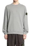 Stone Island Jersey With Logo In Gray