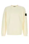 Stone Island Cotton Blend Sweater In Neutral