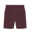 Stone Island Econyl Shorts In Purple