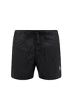 Stone Island Swim Trunk In Black