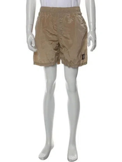 Pre-owned Stone Island Swim Trunks In Neutrals