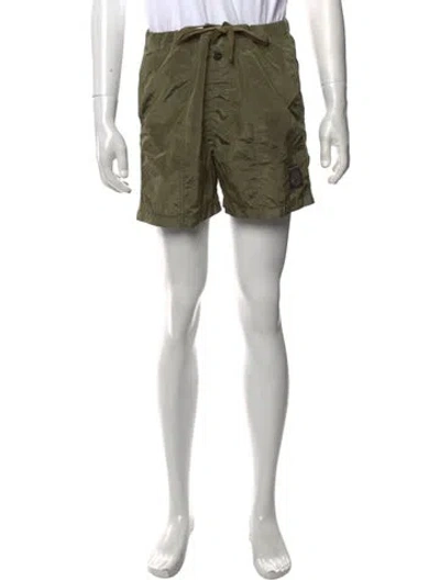 Pre-owned Stone Island Swim Trunks W/ Tags In Green