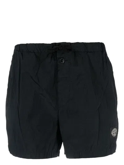 Stone Island Swimsuit In Black