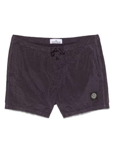 Stone Island Swimsuit In Black