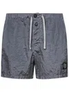 Stone Island Swimsuit In Blue