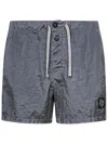 Stone Island Swimsuit In Blue