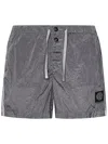 Stone Island Swimsuit In Grey