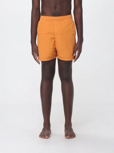 Stone Island Swimsuit Men  In Orange