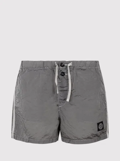 Stone Island Swimsuit Shorts Short Grey