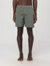 Stone Island Compass-patch Swim Shorts In Green
