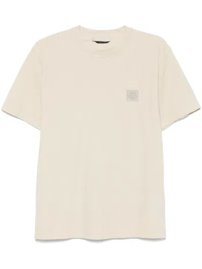 Stone Island Men's Ss Tshirt In Beige