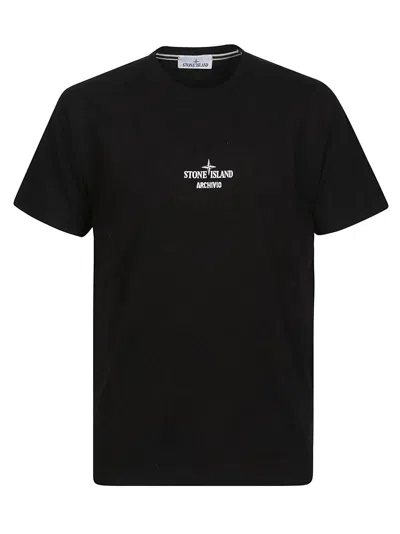 Stone Island T-shirt In Black