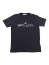 Stone Island T-shirt In Blue