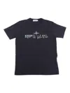 Stone Island T-shirt In Blue