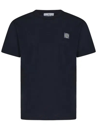 Stone Island T-shirt In Blue