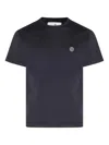 Stone Island Crew Neck Short Sleeves In Blue