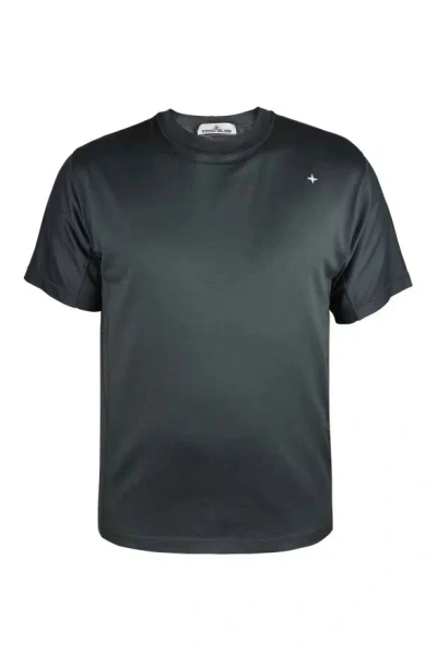 Stone Island T Shirt In Black