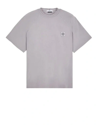 Stone Island Short Sleeve T-shirt Grey Cotton
