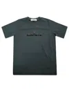 Stone Island T Shirt Mm Logo In Green