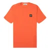 Stone Island T-shirt 'orange' In Red