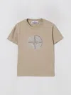 Stone Island T-shirt In Nude