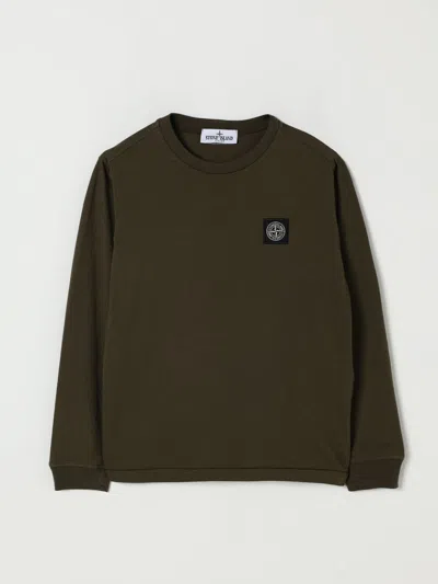 Stone Island T-shirt  Junior Kids Color Green