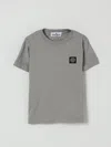 Stone Island T-shirt  Junior Kids Color Grey In Gray