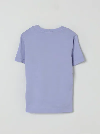 Stone Island T-shirt  Junior Kids Color Lilac In Purple