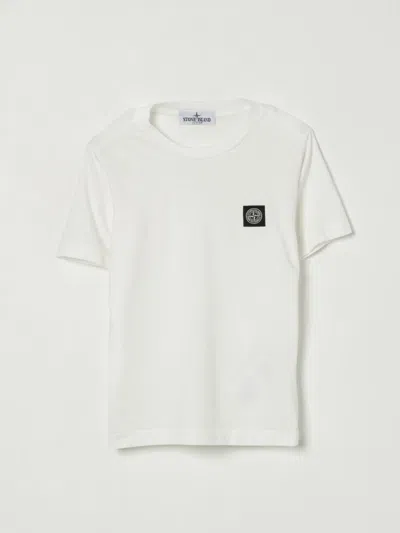 Stone Island Junior T-shirt Kids Color White