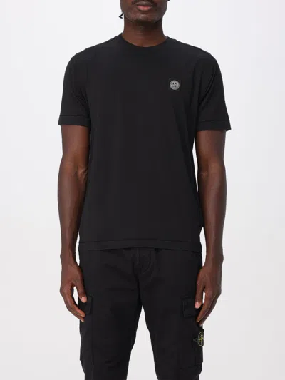 STONE ISLAND T-SHIRT STONE ISLAND MEN COLOR BLACK,431877002