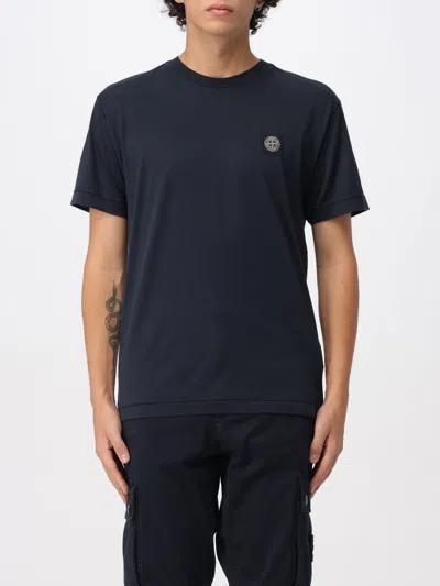 STONE ISLAND T-SHIRT STONE ISLAND MEN COLOR BLUE,431877009