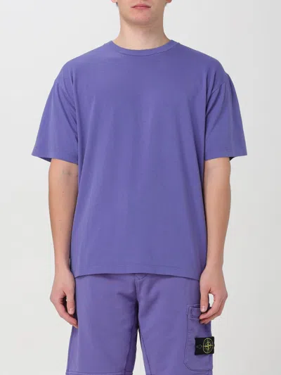 Stone Island T-shirt  Men Colour Lavender