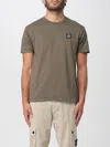 Stone Island T-shirt  Men Color Military In Green