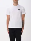 Stone Island Man Off-white T-shirts & Tank Tops In White