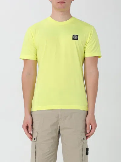 Stone Island T-shirt  Men Colour Yellow