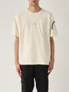 Stone Island Logo-print T-shirt In Bianco