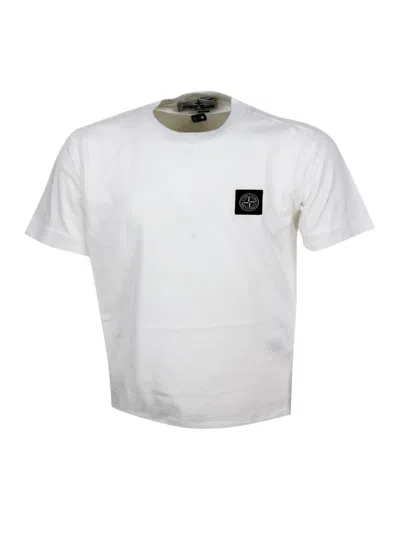 Stone Island Kids' T-shirt In White