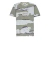Stone Island T-shirt With Logo In Gray