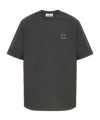 Stone Island Logo-patch T-shirt In Animal Print