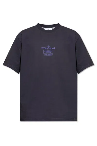 STONE ISLAND STONE ISLAND T-SHIRT WITH LOGO