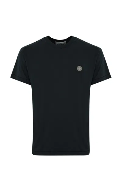 STONE ISLAND T-SHIRT WITH LOGO